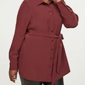 Lane Bryant size 28 belted tunic NWT